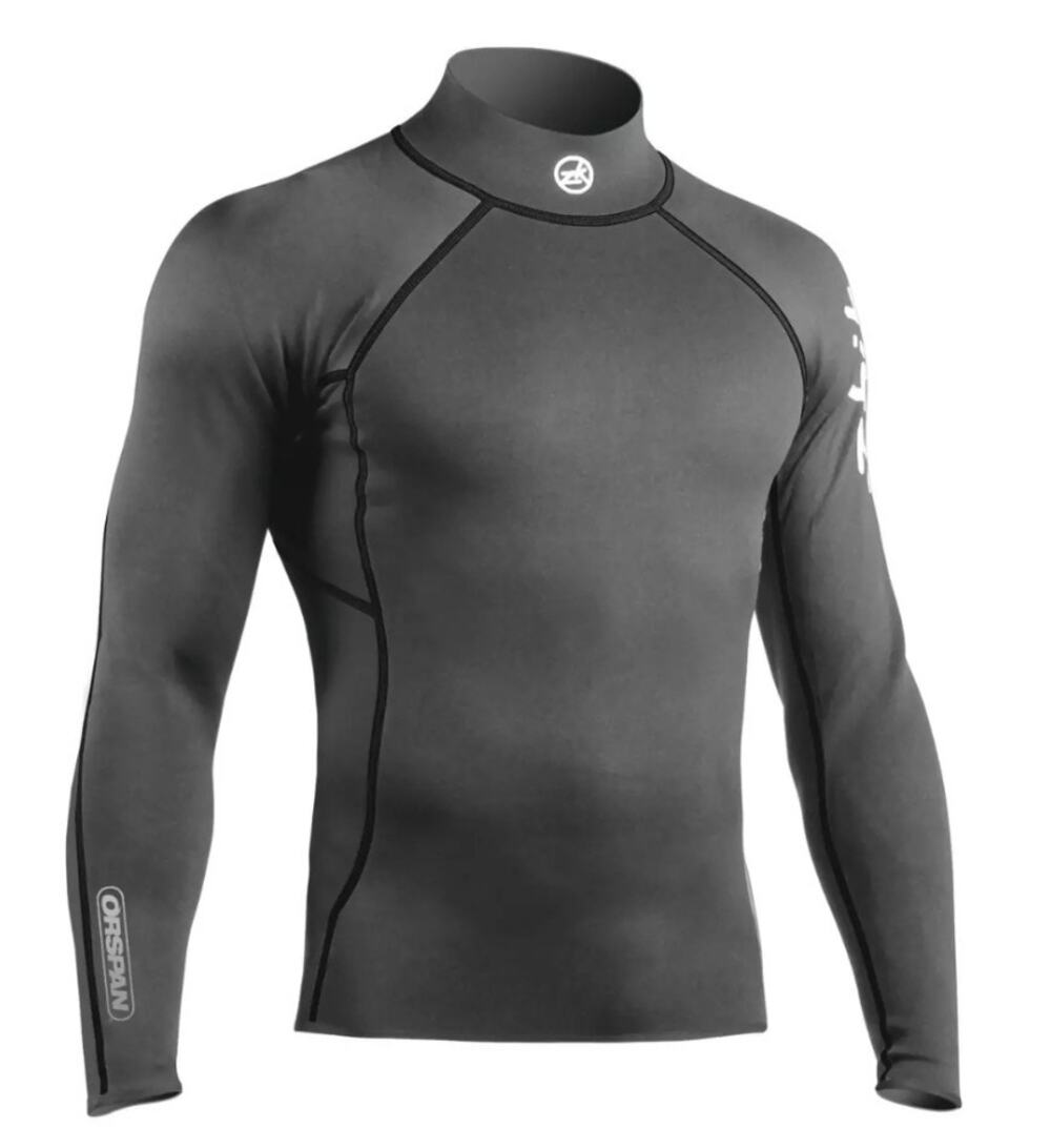 Zhik Small Orspan Thermal Protective Top Gray Sailing Dinghy Watersports